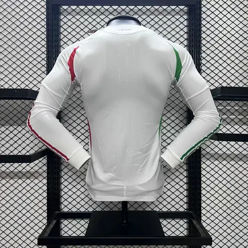 2024-2025 Player Version Italy Away Long Sleeve Football Shirt  — view 2