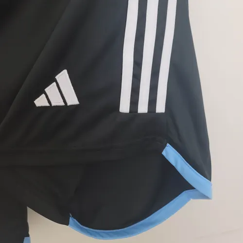 Short Noir Maillot Domicile Équipe Nationale Argentine Coupe du Monde 2022 — view 6