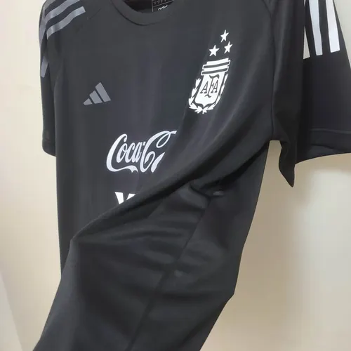 2022 Argentina National Team Training Suit Black Jersey — view 6