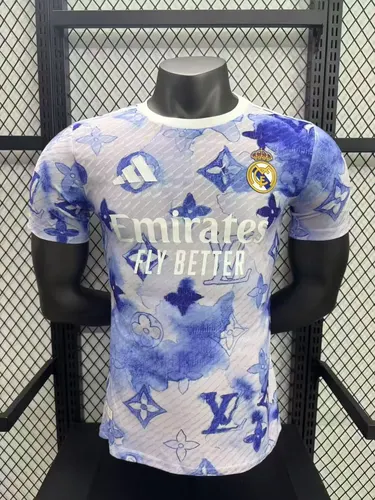2025/2026 Versión Jugador Camiseta de Fútbol Edición Conjunta Real Madrid Lv Calidad Thai — view 1