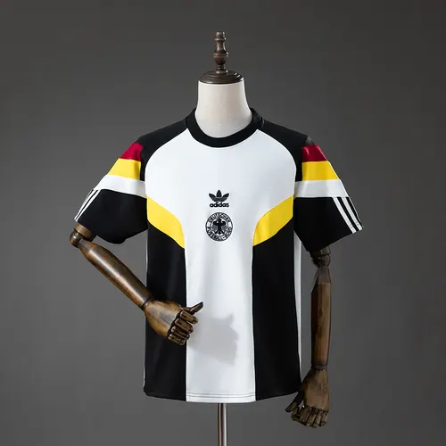 2026 Camiseta Casual Retro Original de Alemania -Blanca — view 1