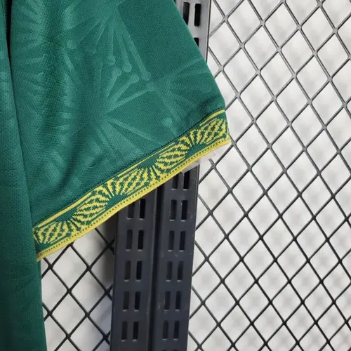 2025 Mexiko National Gold Cup Version grünes Fußballtrikot AAA Fan-Qualität — view 5