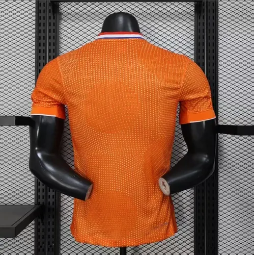 Versión Jugador Camiseta de Fútbol Local 2025 de la Selección de Países Bajos AAA calidad fan — view 2
