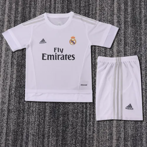 2015-2016 Retro Real Madrid Heim Fußballtrikot  Kindergröße — view 1