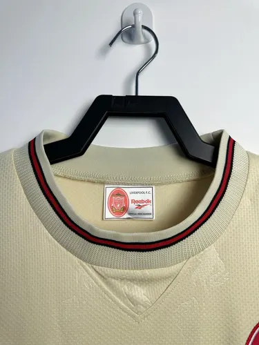 Camisa Retrô Liverpool Visitante Manga Longa 1996/1997  — view 3