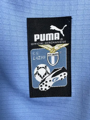 1998/1999 Retro Long Sleeve Lazio Home Soccer Jersey  — view 6