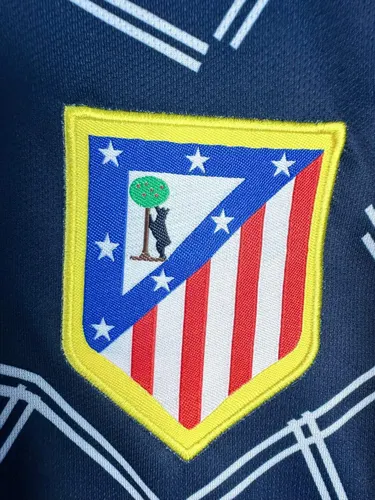 2004/2005 Retro Long sleeve Atletico Madrid Away Soccer Jersey  — view 5
