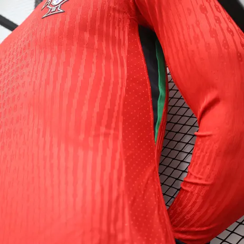2024 Player Version Long Sleeve Portugal Home Football Shirt   — view 8