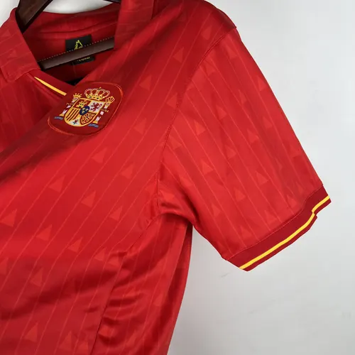 1988/1991 Retro Spain Home Jersey  — view 5