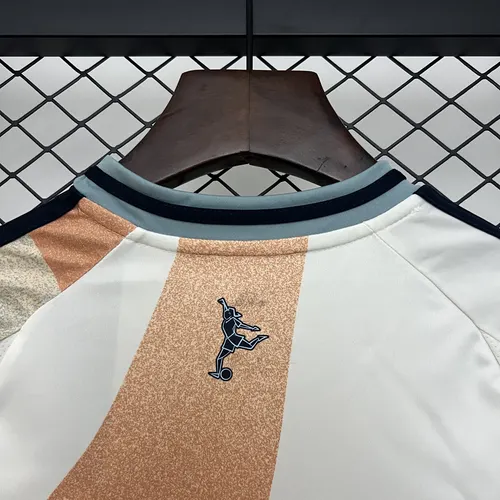 2025 Spanien Auswärts Fußballtrikot AAA Fan-Qualität Kindergröße — view 9