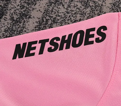2012/2013 Manches Longues Retro Santos Maillot Rose Football   Taille Enfant — view 5