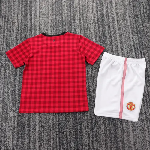2012/2013 Retro Manchester United Home Football Shirt  Kids Size — view 2