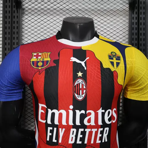 2025/2026 Player Version AC Milan Ibrahimović Commemorative Edition Football Jersey  — view 3