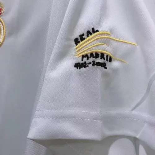 Camisa de Futebol Real Madrid Casa Edição Champions League Retrô 2002/2003 - — view 6
