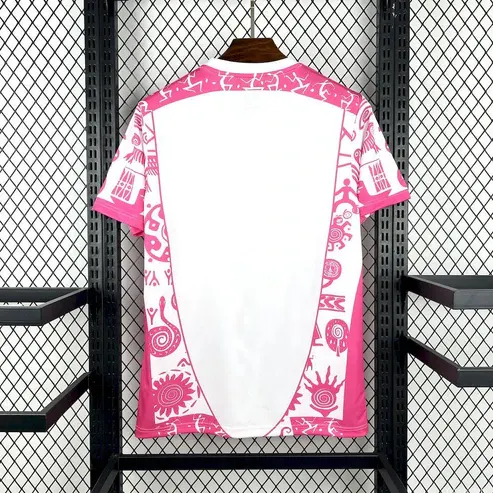 2025/2026 Mexique Concept Jersey Spécial Rose-Blanc Football AAA qualité fan — view 2