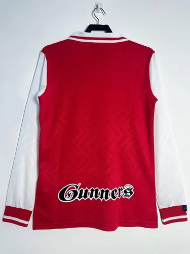1996-1997 Retro Long Sleeve Arsenal Home Football Shirt  — view 2