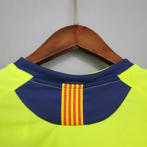 Camiseta de Fútbol Retro Visitante 2005/2006 Barcelona Calidad Thai — view 7