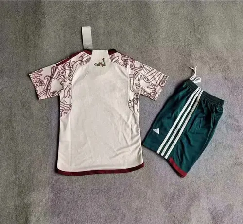 Maillot extérieur Mexique Coupe du Monde FIFA 2022 Taille enfant — view 2