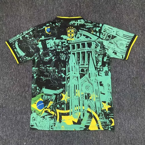 2024 Brazil Special Edition Green Football Shirt  — view 2