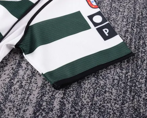 2001-2003 Retro Sporting Lissabon Heim-Fußballtrikot  Kindergröße — view 8