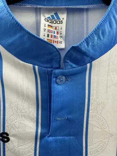 1997-1998 Retro Deportivo Home Football Shirt  — view 3