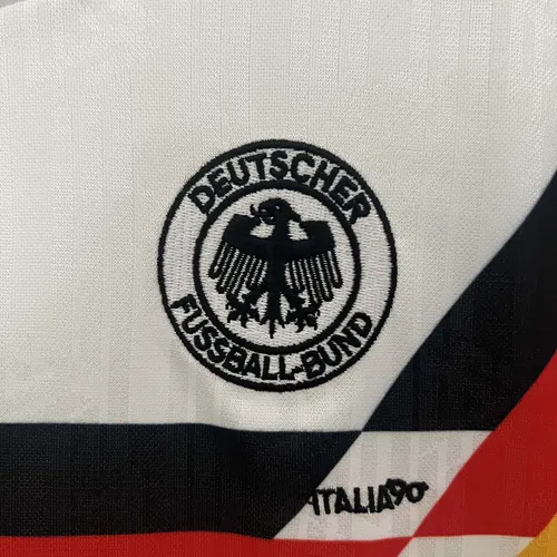 Camisa Retrô 1990 Germany Home de Futebol AAA qualidade de fã Tamanho Infantil — view 8