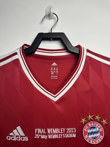 2013/2014 Retro Bayern Munich Home Football Jersey  — view 2