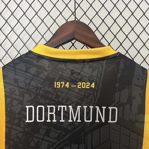 2023-2024 Dortmund Blackout Special Edition Football Shirt — view 4