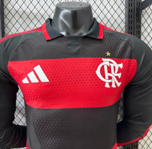 2026/2027 Long Sleeve Player Version Flamengo Home Jersey   — view 4