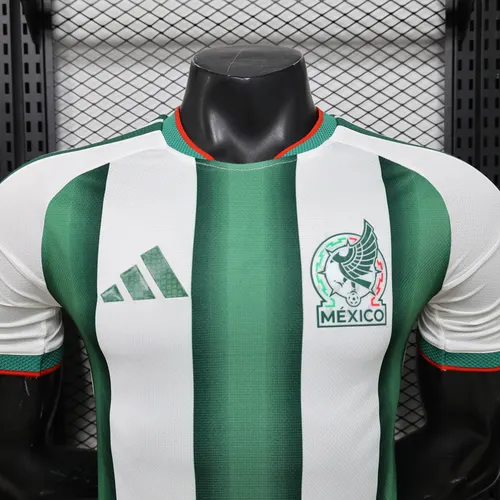Camisa de Futebol Edição Especial Seleção Nacional México 2026 Versão Jogador AAA qualidade fã — view 3