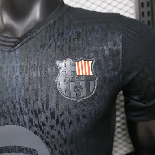 Versão Jogador 2026/2027 Barcelona Special Edition Preto Camisa de Futebol   — view 6