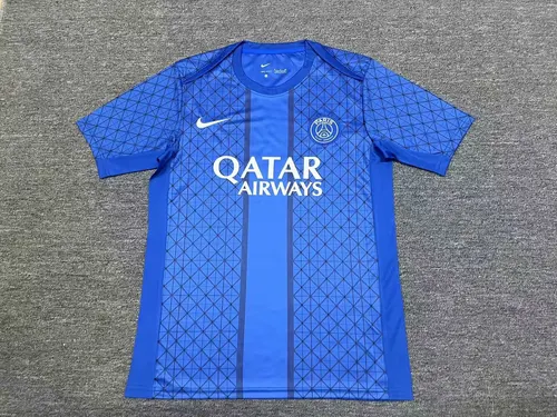 2025/2026 Psg Paris Saint-Germain Roupa de Treino Azul Camisa de Futebol  — view 1