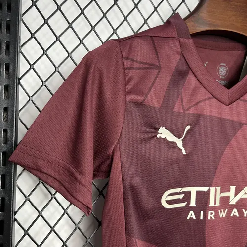 2024/2025 Manchester City Third Away Football Shirt  Kids Size — view 5