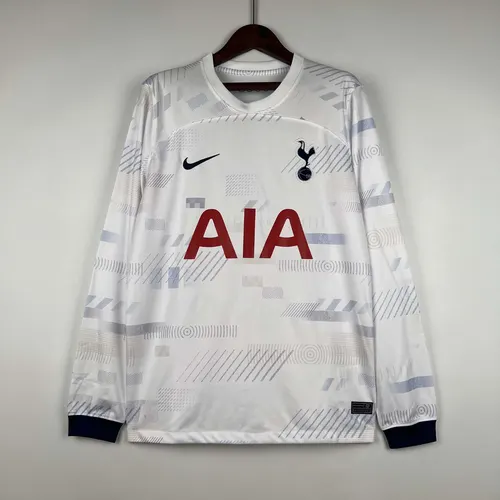 Camisa de Futebol Tottenham 2023/2024 Casa Manga Longa  — view 1