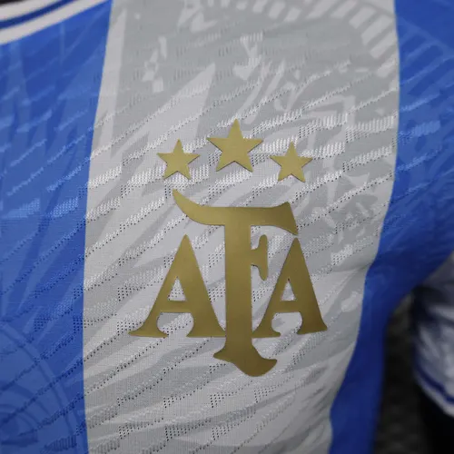 Camisa de Futebol Versão Jogador Argentina Edição Especial Sol 2024 AAA qualidade fã — view 6