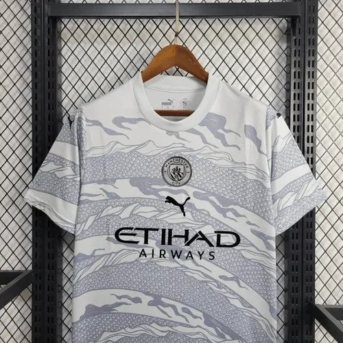 2024 Manchester City Year of the Dragon Special Edition Football Shirt   — view 3