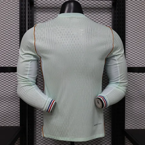 2026 Langarm Spielerversion Frankreich Nationalmannschaft Auswärts-Fußballtrikot AAA Fan-Qualität — view 2