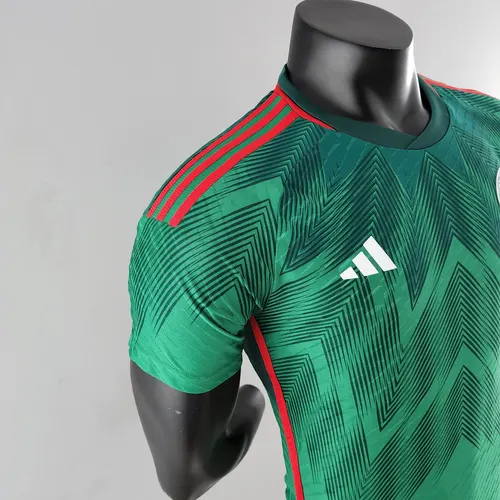 2022 FIFA Weltmeisterschaft Spielerversion Mexiko Heim Fußballtrikot — view 6