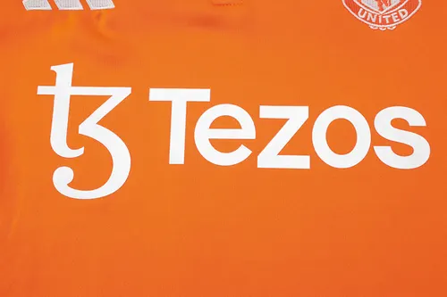 2024/2025 Manchester United Half-Pull Training Suit Orange Football Shirt  Set — view 10