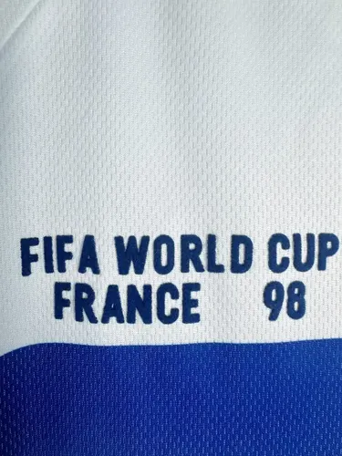 1998 Retro Langarm Frankreich Auswärtstrikot  — view 6