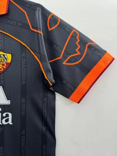 1999/2000 Retro Roma Auswärts Trikot  — view 6
