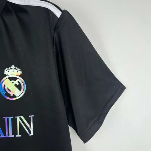 2023-2024 Real Madrid Camiseta de Fútbol Edición Especial Negra  — view 7
