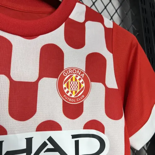 2024/2025 Girona Home Football Shirt  Kids Size — view 3