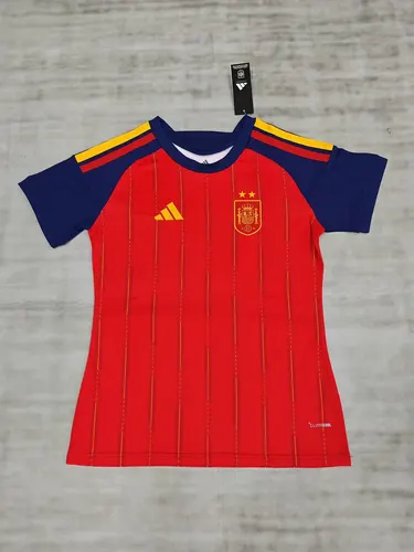 2026 Spain National Team Home Double Star Women Football Jersey  