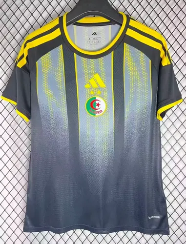 2026 Algerien Nationalmannschaft Trainingsanzug Schwarz Fußballtrikot 