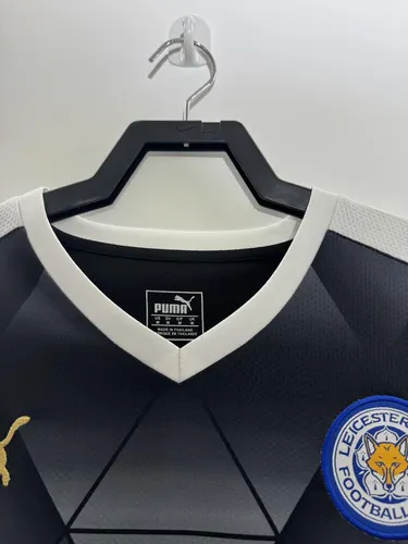 Camiseta de Fútbol Retro Leicester City Visitante 2015-2016  — view 3