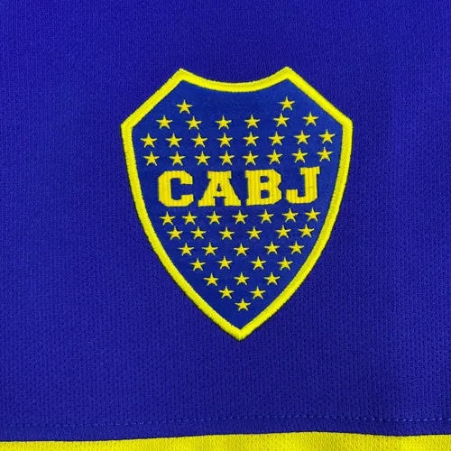 2010/2011 Retro Boca Juniors Home Football Jersey   — view 6