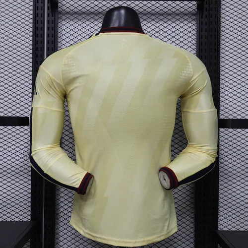 2026/2027 Manga Longa Versão Jogador Arsenal Terceiro Visitante Camisa de Futebol   — view 2