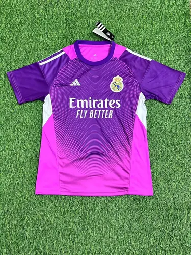 2025/2026 Real Madrid Goalie Purple Football Shirt  — view 1