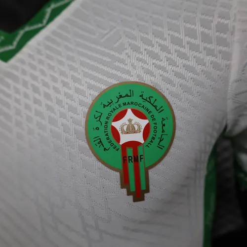 2025 Spielerversion Marokko Nationalmannschaft Auswärts-Fußballtrikot AAA Fan-Qualität — view 6